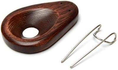 Soporte para pipa de tabaco KAFpipeWorkshop, rack de madera hecho a mano para 1 pipa KAF1, caído de fresno - imagen 4