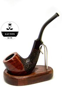 Soporte para pipa de tabaco KAFpipeWorkshop, rack de madera hecho a mano para 1 pipa KAF1, caído de fresno - imagen 8
