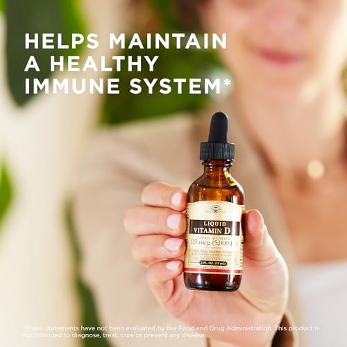 Solgar Vitamina D3 Líquida 125 mcg (5,000 UI) - 2 fl oz - Sabor Natural a Naranja - Ayuda a Mantener Huesos y Dientes Saludables - Apoyo al Sistema - imagen 5