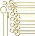 Soporte para Tarjetas de Lugar de Alambre Metálico Dorado - 60 Piezas, 11.81 Pulgadas, Clip para Fotos, Ideal para Bodas, Fiestas y Eventos - imagen 1