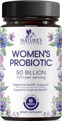 Probióticos para Mujeres - Mezcla Probiotica de 50 Mil Millones CFU - 16 Cepas para la Salud Femenina - Prebiótico para Balance de pH Vaginal y Salud - imagen 1