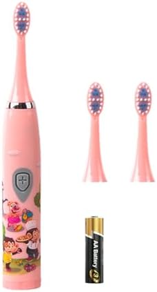 Cepillo de Dientes Sonic para Niños YooHoopo a Batería con 3 Cabezales, 1 Batería AA - Cerdas Suaves, Impermeable IPX, Temporizador de 2 Minutos, - imagen 1