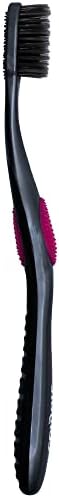 Cepillo de Dientes Colgate 360 Infundido con Carbón, Cerdas de Punta de Hilo, Suave (Colores Varían) - Paquete de 4 - imagen 8