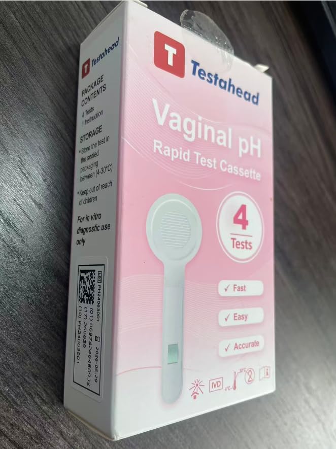 Tiras de Prueba BV para Mujeres, Tiras de pH Vaginal de 10 Segundos, 4 Piezas – Detección Fácil de Vaginosis Bacteriana y Monitoreo de pH Balanceado - imagen 2
