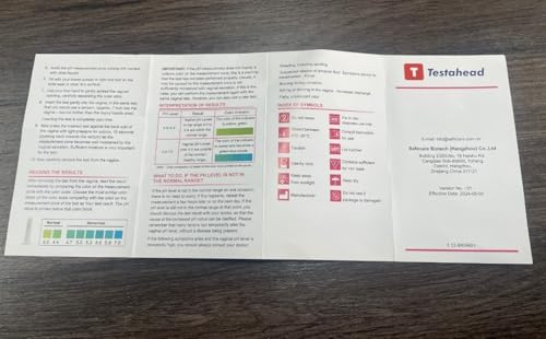 Tiras de Prueba BV para Mujeres, Tiras de pH Vaginal de 10 Segundos, 4 Piezas – Detección Fácil de Vaginosis Bacteriana y Monitoreo de pH Balanceado - imagen 8