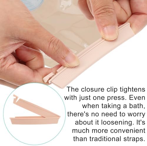 10 Piezas de Clips para Bolsa de Ostomía, Abrazaderas a Prueba de Fugas, Clip de Cierre Reutilizable, Accesorios para Colostomía y Fístula - imagen 4