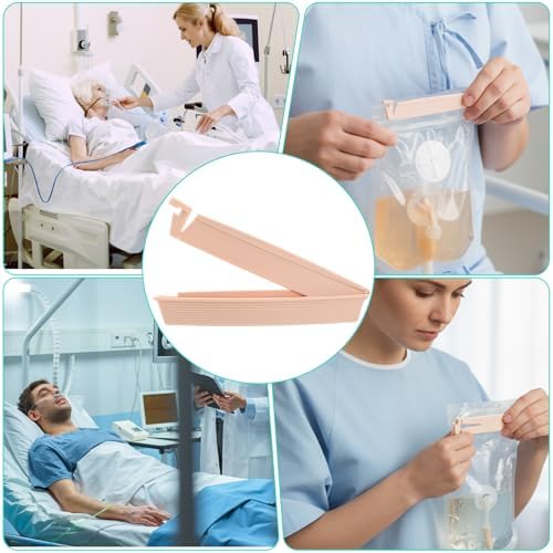 10 Piezas de Clips para Bolsa de Ostomía, Abrazaderas a Prueba de Fugas, Clip de Cierre Reutilizable, Accesorios para Colostomía y Fístula - imagen 7