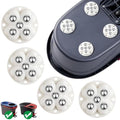 Ruedas de Caster 4 PCS, Rodillos 360° Compatibles con Cubeta Ocedar de Acero Inoxidable, Ruedas Autoadhesivas para Cubeta, Electrodomésticos y Botes - imagen 1
