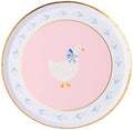 Platos Pequeños de Papel Bonjour Fête Sweet Goose Rosa Claro para Pascua | Suministros de Fiesta Premium | Pack de 8, 8 D - imagen 1