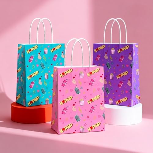 Bolsas de Regalo Satankya de 12 Piezas para Fiesta de Cazadores de Demonios - Suministros para Cumpleaños, Baby Shower y Despedida de Soltera - imagen 1
