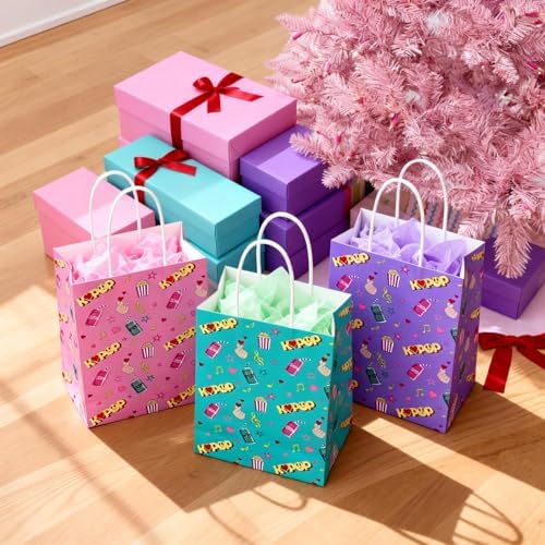 Bolsas de Regalo Satankya de 12 Piezas para Fiesta de Cazadores de Demonios - Suministros para Cumpleaños, Baby Shower y Despedida de Soltera - imagen 2