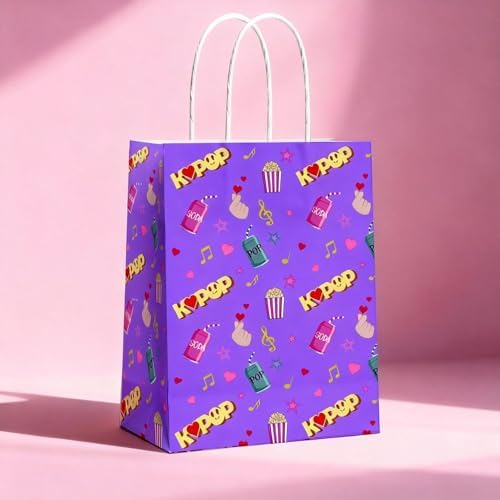 Bolsas de Regalo Satankya de 12 Piezas para Fiesta de Cazadores de Demonios - Suministros para Cumpleaños, Baby Shower y Despedida de Soltera - imagen 4