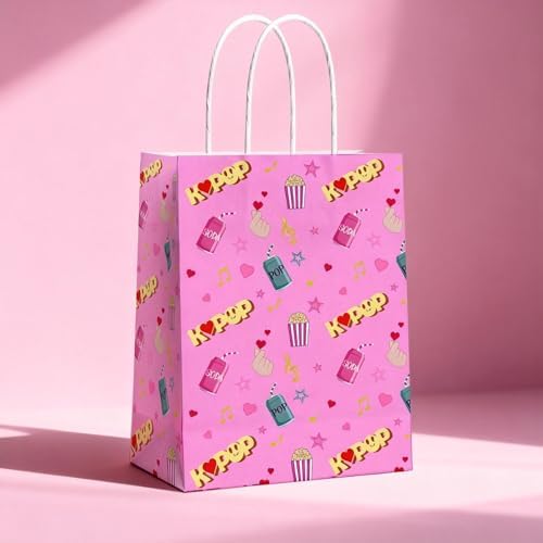 Bolsas de Regalo Satankya de 12 Piezas para Fiesta de Cazadores de Demonios - Suministros para Cumpleaños, Baby Shower y Despedida de Soltera - imagen 5
