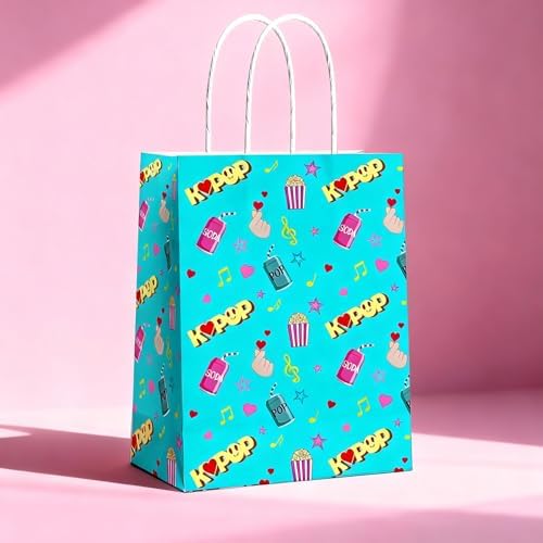 Bolsas de Regalo Satankya de 12 Piezas para Fiesta de Cazadores de Demonios - Suministros para Cumpleaños, Baby Shower y Despedida de Soltera - imagen 6