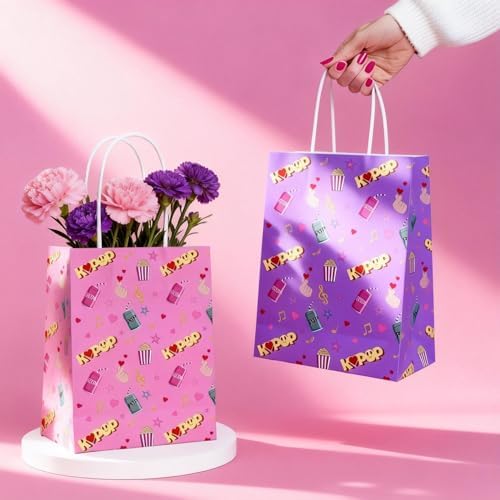 Bolsas de Regalo Satankya de 12 Piezas para Fiesta de Cazadores de Demonios - Suministros para Cumpleaños, Baby Shower y Despedida de Soltera - imagen 7