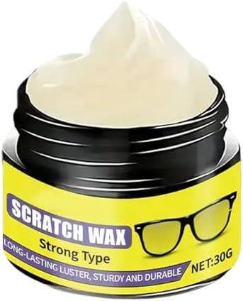 Removedor de Rayones para Lentes y Cera Pulidora, Kit de Reparación de 30g, Corrector de Rayones Finos, Aplicación Fácil para Visión Clara y - imagen 1