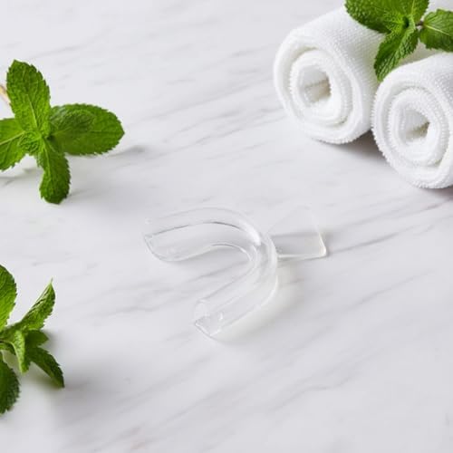 Juego de 4 Protectores Bucales Transparentes de Silicona para Moler, Trays de Blanqueamiento y Protección Dental para Bruxismo y Deportes, Cuidado - imagen 2