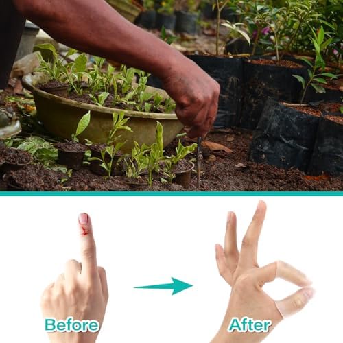 Cojines de Gel para Dedos, 20 Pzs Protectores de Silicón para Dedos, Guantes de Protección para Callos y Ampollas, Transpirables - imagen 6