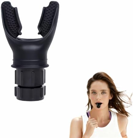 Entrenador de Respiración Portátil con Resistencia Ajustable | Dispositivo de Ejercicio de Silicón de Grado Alimenticio para Atletas y Fitness en - imagen 1