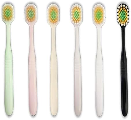 Cepillos de Dientes Ultra Suaves, Cabezal Ancho Ultra Delgado, Diseño de Filamentos Tapered de 3 Capas para Dientes Sensibles y Encías Retráctiles - imagen 1