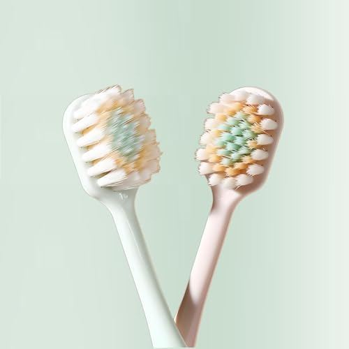 Cepillos de Dientes Ultra Suaves, Cabezal Ancho Ultra Delgado, Diseño de Filamentos Tapered de 3 Capas para Dientes Sensibles y Encías Retráctiles - imagen 5