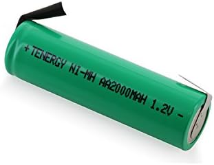 Baterías recargables AA Tenergy NiMH 1.2V 2000mAh con pestañas, paquete de 4 unidades - imagen 8