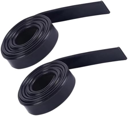 Juego de 2 Piezas de Cuchillas de Repuesto de 41 Pulgadas para Limpiaparabrisas, Refill de Silicona para Ventanas, Vidrio y Puertas de Ducha - imagen 1