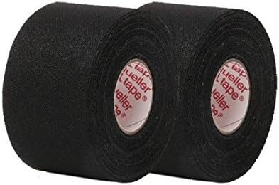 Cinta Atlética Mueller Negra 1.5 x 10 yardas, Paquete de 2 - imagen 1