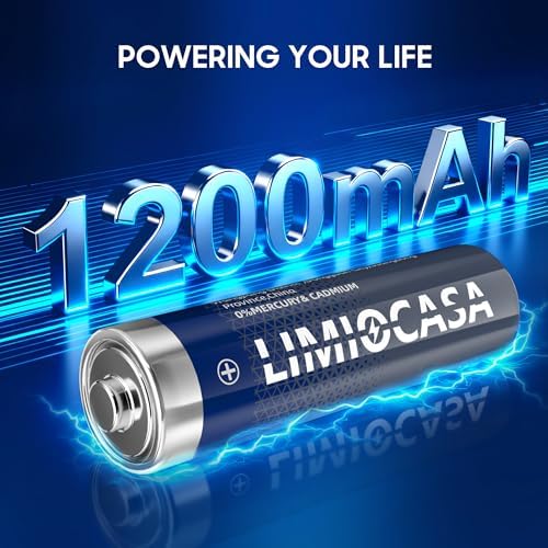 Baterías Alcalinas LIMIOCASA AAA 12 Piezas, Larga Duración, Fugas-Proof, 10 Años de Vida Útil, Perfectas para Controladores, Juguetes y Más - imagen 2