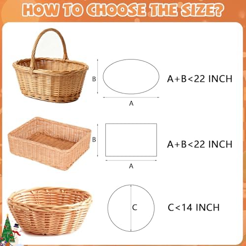 GOMANCHE Paquete de 10 Bolsas de Celofán Grandes para Cestas, 24 x 30 Pulgadas, Envoltura de Cesta de Pascua con 10 Lazos, Regalos para Fiestas de - imagen 3