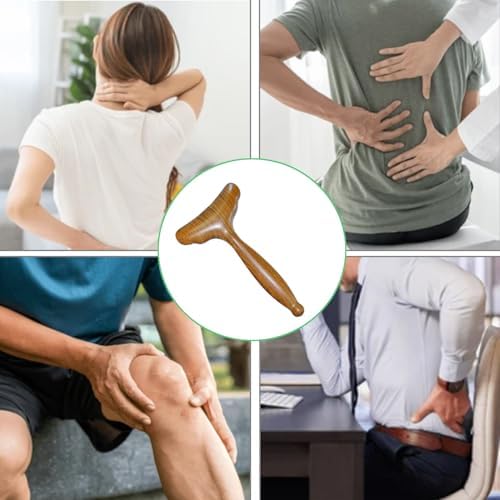 Masajeador de Drenaje Linfático de Madera, Herramientas de Masaje, Paddle Gua Sha para Cuerpo. Herramienta de Drenaje Linfático para Maderoterapia - imagen 5