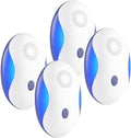 Repelente Ultrasónico GRLEP para Uso Interior, Control Electrónico 4 en 1 para Ratones, Insectos, Arañas y Cucarachas, Repelente con Luz Nocturna, - imagen 1