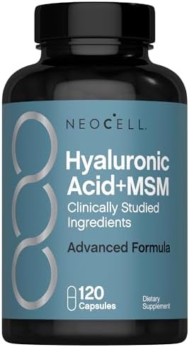 NeoCell Ácido Hialurónico con MSM 1000mg | 120 Cápsulas | Suplemento Avanzado con Ingredientes Estudiados Clínicamente - imagen 1