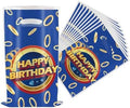 Bolsas de Regalo de Erizo Azules SHONHONG - 30 Piezas para Decoración de Fiesta de Cumpleaños Temática de Erizo - imagen 1