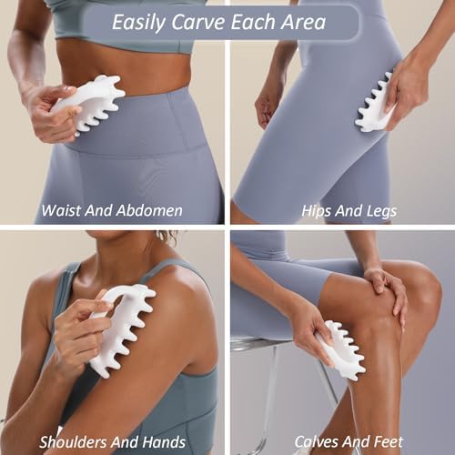 Herramienta de Masaje BanVall para Celulitis, Drenaje Linfático y Tensión Muscular - Masajeador Corporal para Piel Firme y Alivio de Dolores - imagen 5