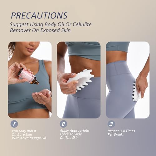 Herramienta de Masaje BanVall para Celulitis, Drenaje Linfático y Tensión Muscular - Masajeador Corporal para Piel Firme y Alivio de Dolores - imagen 7