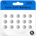 Baterías Cotchear AG13 LR44 de 15 Piezas, Baterías de Botón de Alta Capacidad 1.5V L1154 G13 357 303 SR44 LR1154 - imagen 1