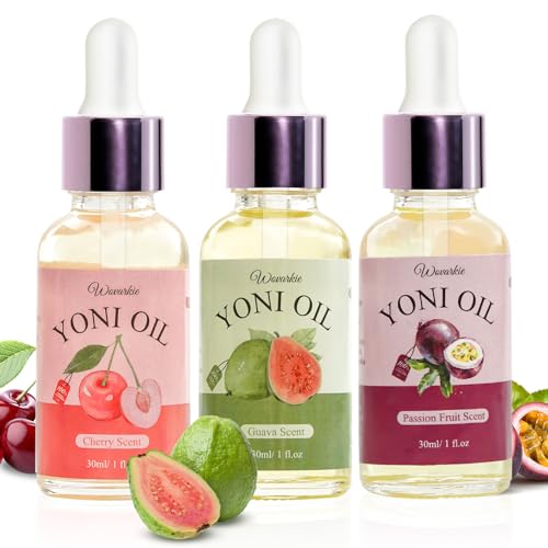 Wovarkie 3 PZS Aceite Yoni para Mujeres, Hidratante Vaginal, Desodorante Femenino, Cuidado Natural (Frutas del Bosque) - imagen 1