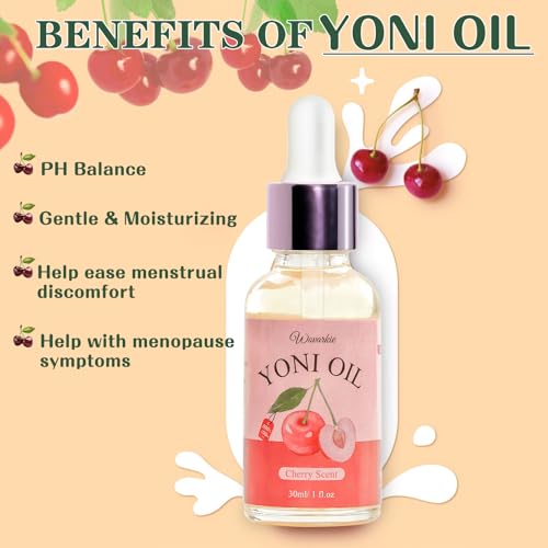 Wovarkie 3 PZS Aceite Yoni para Mujeres, Hidratante Vaginal, Desodorante Femenino, Cuidado Natural (Frutas del Bosque) - imagen 2