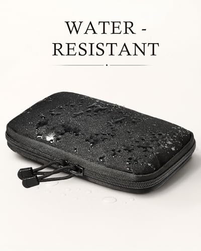 Bolsita para Tabaco BS-VOG para 2 Pipas, Ligera, Organizador de Accesorios de Fumar en Tela Oxford, Ideal para Viajes y Uso Diario (Pipas No - imagen 4