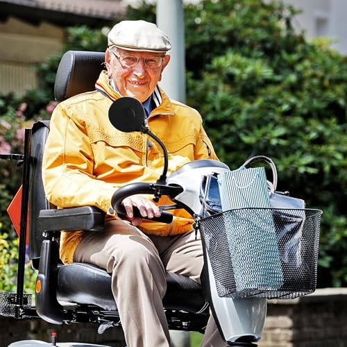 Espejo Ajustable para Scooter de Movilidad - Regalo para Silla de Ruedas y Scooter Eléctrico, Ideal para Personas Mayores - imagen 5
