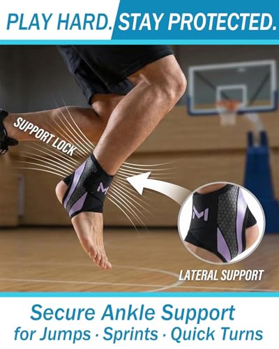 Férula para Tobillo Ajustable para Hombres y Mujeres, Soporte de Compresión para Fasciitis Plantar, Estabilizador de Tobillo para Baloncesto - imagen 5