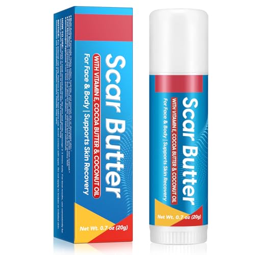 Stick para Cicatrices Scar Butter, Crema con Vitamina E y Manteca de Cacao para Cicatrices, Hidratación Profunda, Ligero y No Graso | 20g - imagen 1