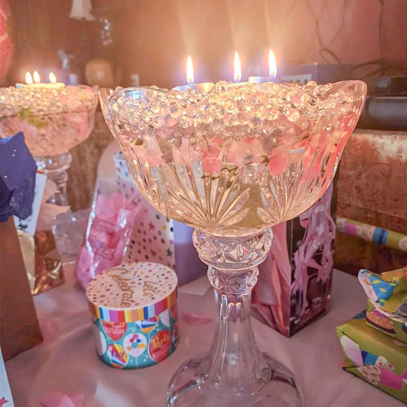 Cristales Poliméricos Transparentes Medianos para Decoración - DIY para Adultos, Diseño Floral y Iluminación en Salas Sensoriales - imagen 4