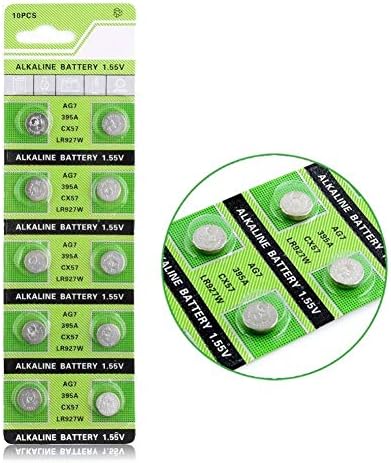 Baterías de botón Cotchear AG7 395A LR927 SR927SW LR57 - Paquete de 10 piezas - imagen 1