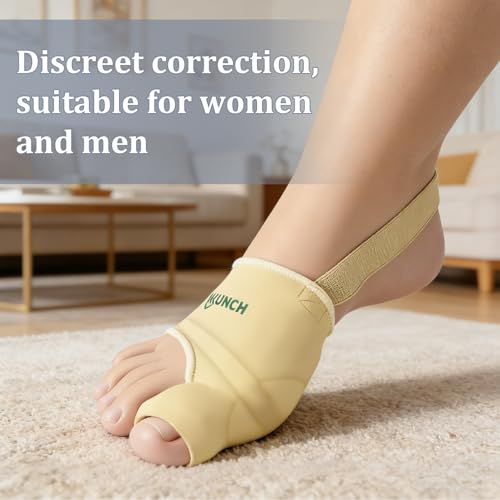 KIMCHUL Corrector de Juanetes 2 Piezas, Unisex, Versión Mejorada - Alivia el dolor y separa el dedo gordo, soporte transpirable para uso diurno y - imagen 7