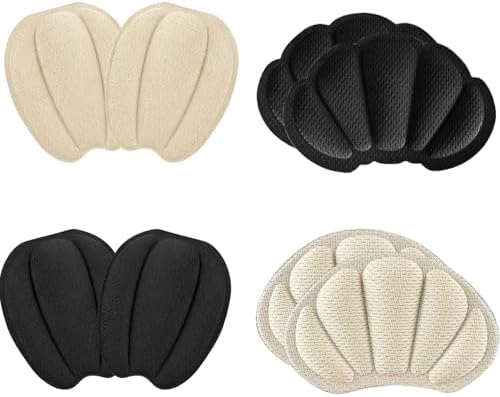 Adullpony Almohadillas Antideslizantes para Zapatos - Rellenos para Calzado Grande para Mujeres y Hombres - 4 Pares de Inserciones para Tacones, - imagen 1