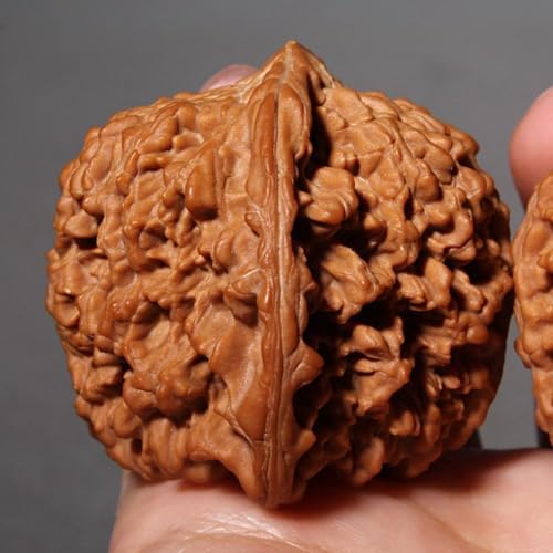 Pelotas de Masaje de Nueces Wenwan Naturales | 1 Par de 1.8 Nueces Chinas para Alivio del Estrés y Ansiedad | Pelotas de Reflexología para Terapia de - imagen 8