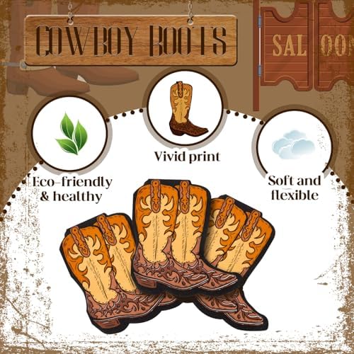 Servilletas de Papel Henoyso de 100 Pcs para Fiesta de Vaquero, Decoraciones Desechables de 2 capas para Cumpleaños y Baby Shower, My First Rodeo - imagen 3