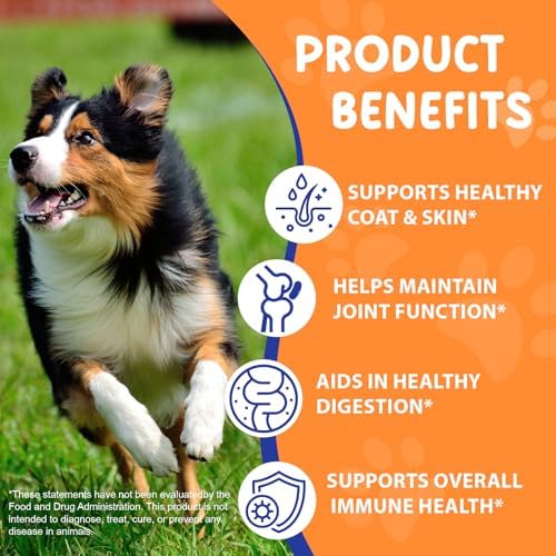 Colágeno Líquido para Perros 60ml, Gotas para Articulaciones, Piel y Pelaje, Suplemento para Alivio de Piel Irritada y Salud Digestiva, Sabor a Tocino - imagen 2